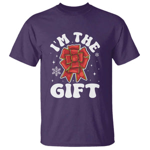 Funny Christmas Present Costume T Shirt I Am The Gift TS09 Purple Print Your Wear