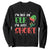 Funny Christmas Sweatshirt Im Not An Elf Just Short TS09 Black Print Your Wear