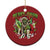 Funny Weed Xmas Christmas Ornament Merry Juana Santa Skeleton 420 TS09 Print Your Wear