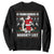 Funny Christmas Sweatshirt Proud Members Of A Naughty List TS09 Black Print Your Wear