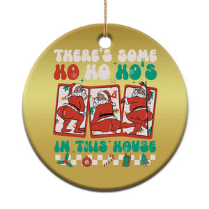 Funny Xmas Christmas Ornament There Is Some Ho Ho Hos In This House Horror Character TS09 Print Your Wear