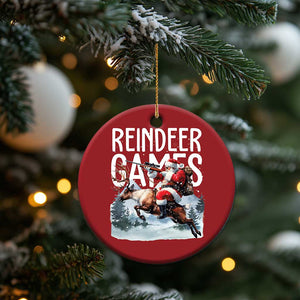 Xmas Hunting Christmas Ornament Reindeer Game Santa Hunter Deer Season TS09 Print Your Wear