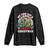 Xmas Fishing Long Sleeve Shirt We Fish You A Merry Christmas Santa Hat TS09 Black Print Your Wear