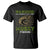 Warning May Randomly Talk About Musky Fishing T Shirt TS09 Black Print Your Wear