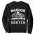 Musky Hunter Fishing Fisherman Sweatshirt TS09 Black Print Your Wear