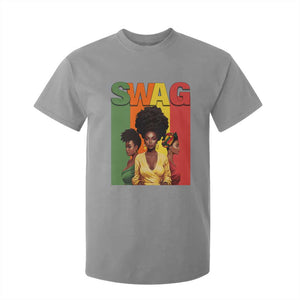 Black History Month Swag Melanin Queen T Shirt For Kid TS09 Sport Gray Print Your Wear