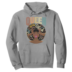 Educated Strong Black Queen African Americans Hoodie TS09 Sport Gray Printyourwear