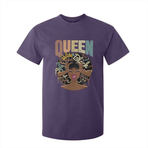 African Americans Teacher T Shirt For Kid Educated Strong Black Queen Women TS09 Purple Print Your Wear