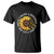 I Became A Nurse Because Your Life Is Worth My Time Sunflower Butterfly T Shirt TS09 Black Printyourwear