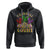 Funny Mardi Gras Hoodie King Cake Calories Dont Count TS09 Black Printyourwear