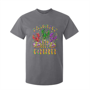 Funny Mardi Gras T Shirt For Kid King Cake Calories Dont Count TS09 Charcoal Print Your Wear