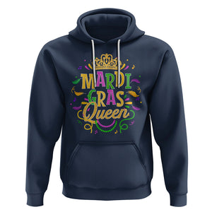 Mardi Gras Queen Hoodie Parade Party Fat Tuesday New Orleans TS09 Navy Printyourwear