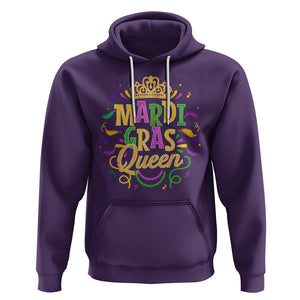 Mardi Gras Queen Hoodie Parade Party Fat Tuesday New Orleans TS09 Purple Printyourwear