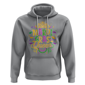 Mardi Gras Queen Hoodie Parade Party Fat Tuesday New Orleans TS09 Sport Gray Printyourwear