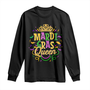 Mardi Gras Queen Long Sleeve Shirt Parade Party Fat Tuesday New Orleans TS09 Black Print Your Wear