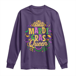 Mardi Gras Queen Long Sleeve Shirt Parade Party Fat Tuesday New Orleans TS09 Purple Print Your Wear