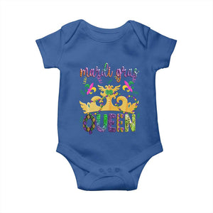 Mardi Gras Queen Carnival New Orleans Baby Onesie TS09 Royal Blue Print Your Wear