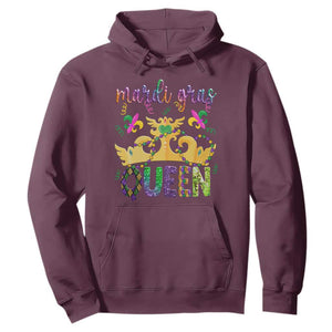 Mardi Gras Queen Carnival New Orleans Hoodie TS09 Maroon Print Your Wear