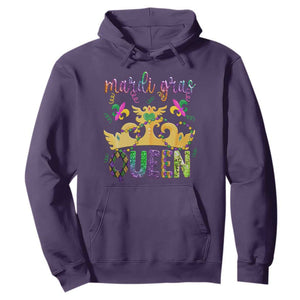 Mardi Gras Queen Carnival New Orleans Hoodie TS09 Purple Print Your Wear