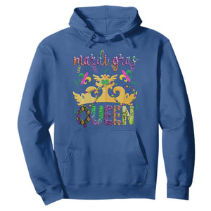 Mardi Gras Queen Carnival New Orleans Hoodie TS09 Royal Blue Print Your Wear