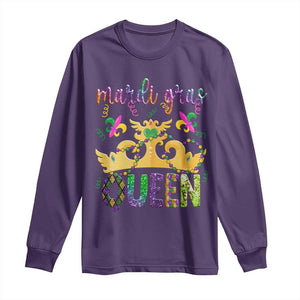 Mardi Gras Queen Carnival New Orleans Long Sleeve Shirt TS09 Purple Print Your Wear