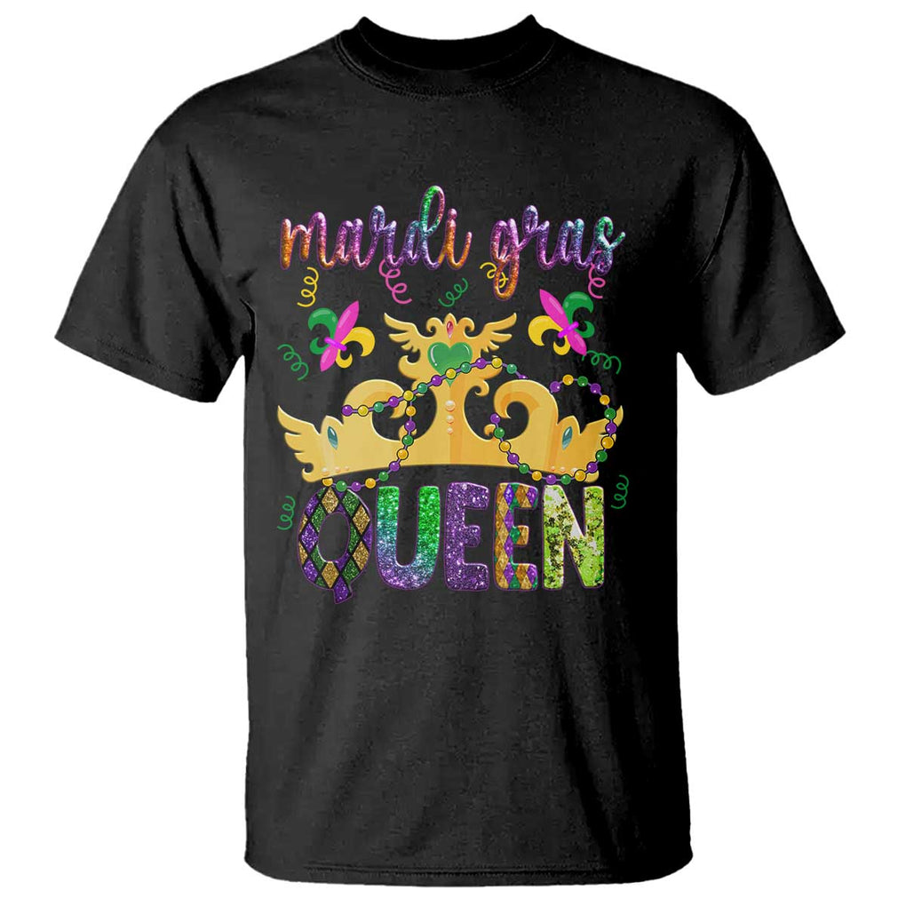 Mardi Gras Queen Carnival New Orleans T Shirt TS09 Black Print Your Wear