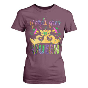 Mardi Gras Queen Carnival New Orleans T Shirt For Women TS09 Maroon Print Your Wear