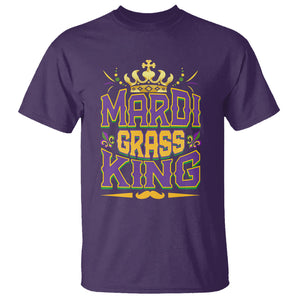 Mardi Gras King T Shirt Parade Party Fat Tuesday New Orleans TS09 Purple Printyourwear