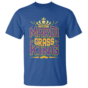 Mardi Gras King T Shirt Parade Party Fat Tuesday New Orleans TS09 Royal Blue Printyourwear