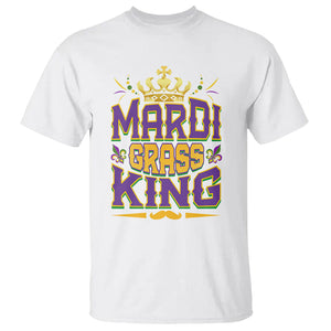 Mardi Gras King T Shirt Parade Party Fat Tuesday New Orleans TS09 White Printyourwear