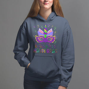 Mardi Gras Hoodie Little Miss Unicorn Cute Girl Women TS09 Navy Printyourwear