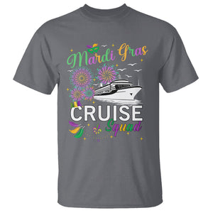 Mardi Gras T Shirt Cruise Squad Matching Group Family Vacation TS09 Charcoal Printyourwear