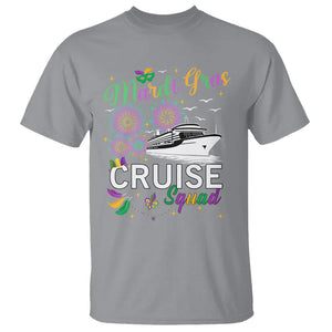 Mardi Gras T Shirt Cruise Squad Matching Group Family Vacation TS09 Sport Gray Printyourwear