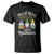 Mardi Gras With My Gnomies Funny Gnomes Squad T Shirt TS09 Black Printyourwear