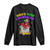 Mardi Gras Long Sleeve Shirt Who's Your Crawdaddy Funny Crawfish Jester Beads TS09 Black Print Your Wear