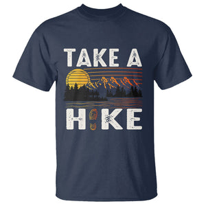 Hiking Lover T Shirt Take A Hike Outdoor Nature Camping TS09 Navy Printyourwear