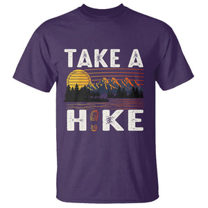 Hiking Lover T Shirt Take A Hike Outdoor Nature Camping TS09 Purple Printyourwear