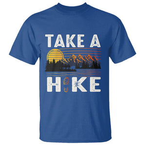 Hiking Lover T Shirt Take A Hike Outdoor Nature Camping TS09 Royal Blue Printyourwear