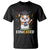 Graduation Cat Lover T Shirt Educated Cat Graduated Graduating TS09 Black Print Your Wear