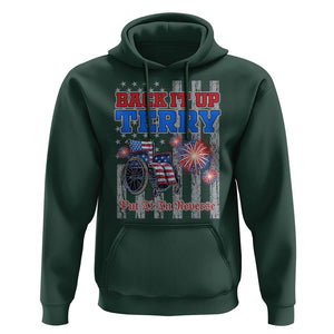 Funny 4th Of July Hoodie Back Up Terry Put It In Reverse TS09 Dark Forest Green Print Your Wear