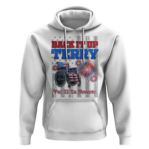 Funny 4th Of July Hoodie Back Up Terry Put It In Reverse TS09 White Print Your Wear