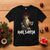 Hail Santa Sleigher Heavy Metal Ugly Christmas T Shirt TS09 Black Printyourwear