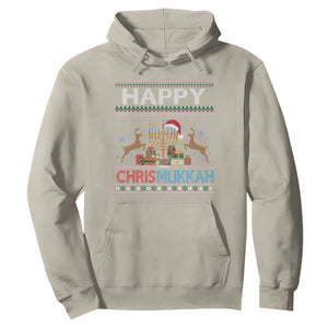 Happy Chrismukkah Funny Jewish Christmas Hanukkah Chanukah Hoodie TS09 Sand Print Your Wear