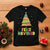 Feliz Navidad Colorful Xmas Tree Spanish Christmas T Shirt TS09 Black Printyourwear