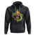 Mardi Gras Alligator Crocodiles Fleur De Lis Hoodie TS09 Black Printyourwear