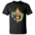 Mardi Gras Alligator Crocodiles Fleur De Lis T Shirt TS09 Black Printyourwear