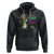 Mardi Grawr Gras Cute Bead Dinosaur Hoodie TS09 Black Printyourwear