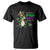 Mardi Grawr Gras Cute Bead Dinosaur T Shirt TS09 Black Printyourwear