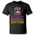 Mardi Gras T Shirt Show Me Your Kitties Cool Cat Jester Hat Bead TS09 Black Printyourwear