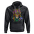 Mardi Gras Hoodie Pride Lion With Jester Hat Fat Tuesday Festival TS09 Black Printyourwear